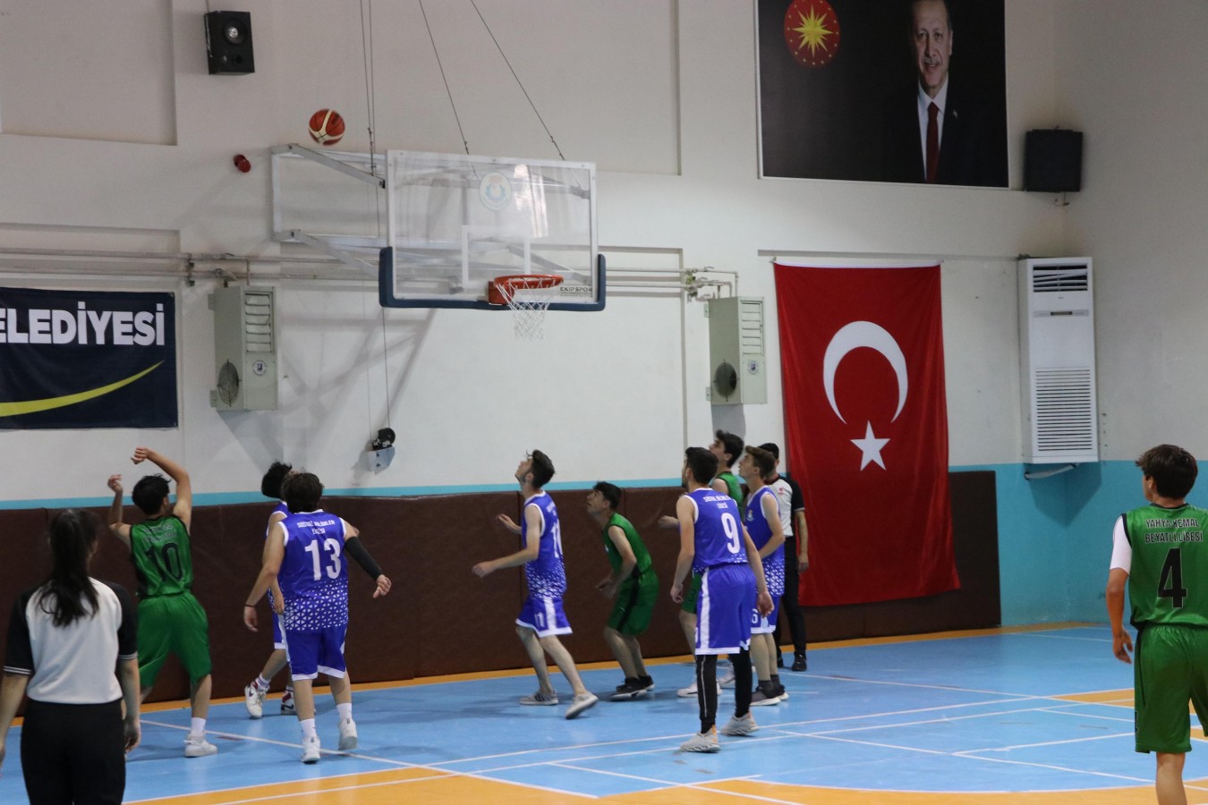 Haliliye'de liselerarası basketbol turnuvası