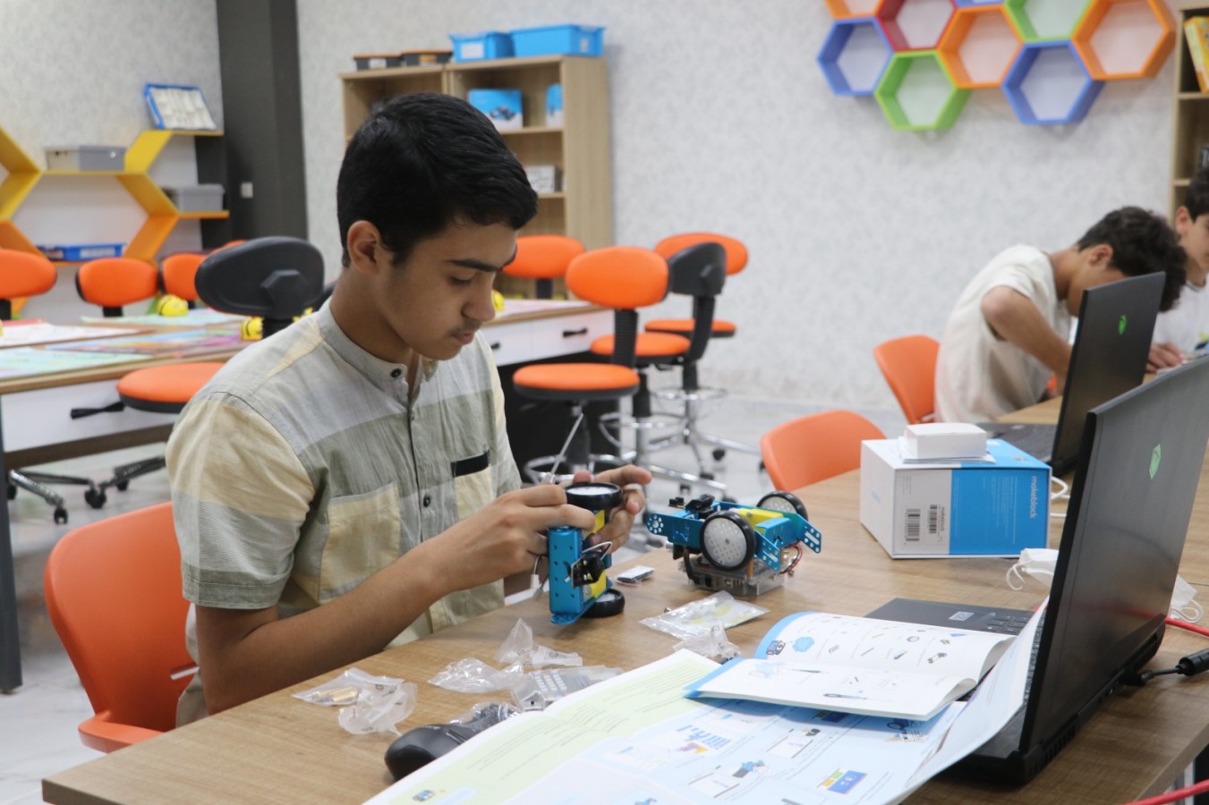 Karaköprü'de 'Robotik Kodlama ve Stem' kursu