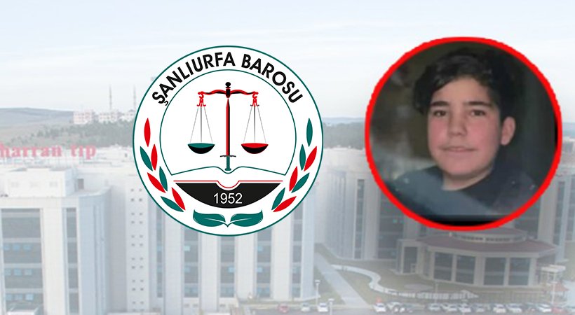 Urfa Barosu: Hukuki sürecin takipçisi olacağız