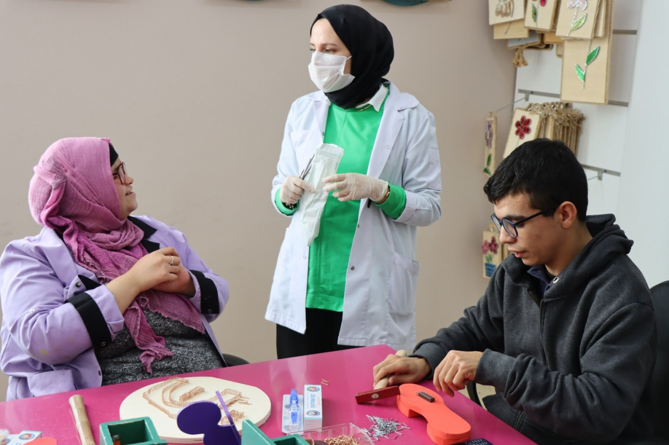 Urfa'da engelli bireylere yönelik ağız ve diş taraması